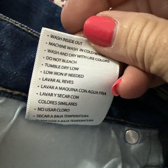 KanCan Mid Rise Raw Hem Ankle Skinny‎ Jeans Style SZ 13 (30) - Picture 5 of 6